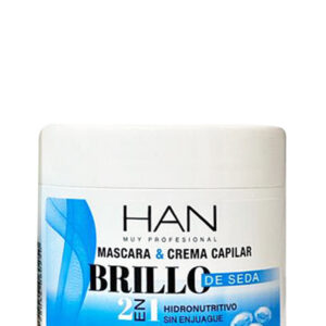 MÁSCARA Y CREMA DE PEINAR BRILLO DE SEDA 2 EN 1 HAN X 200 g