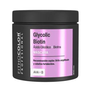MÁSCARA CON BIOTINA Y ÁCIDO GLICOLICO FITHOCOLOR X300 ml